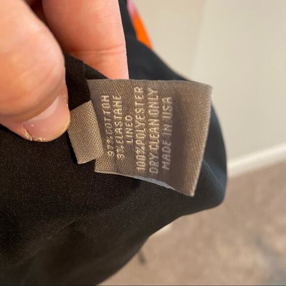 Lela Rose Red Pink Yellow Polka Dot Sheath Mini Dress 12 - Picture 16 of 16